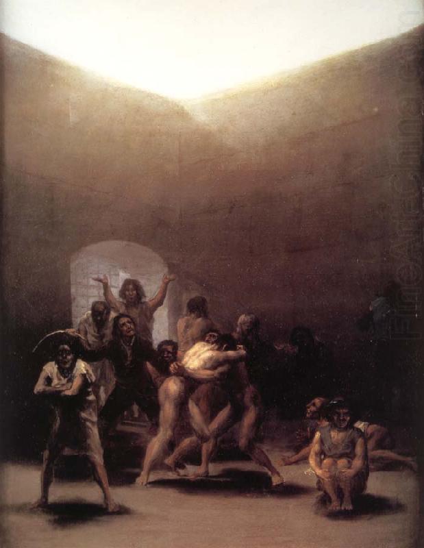 Francisco Goya Yard with Lunatics china oil painting image